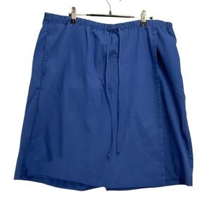 Appleseed's Royal‎ Blue Pull-On Skort Size 12 Pockets Stretch Lined Skirt